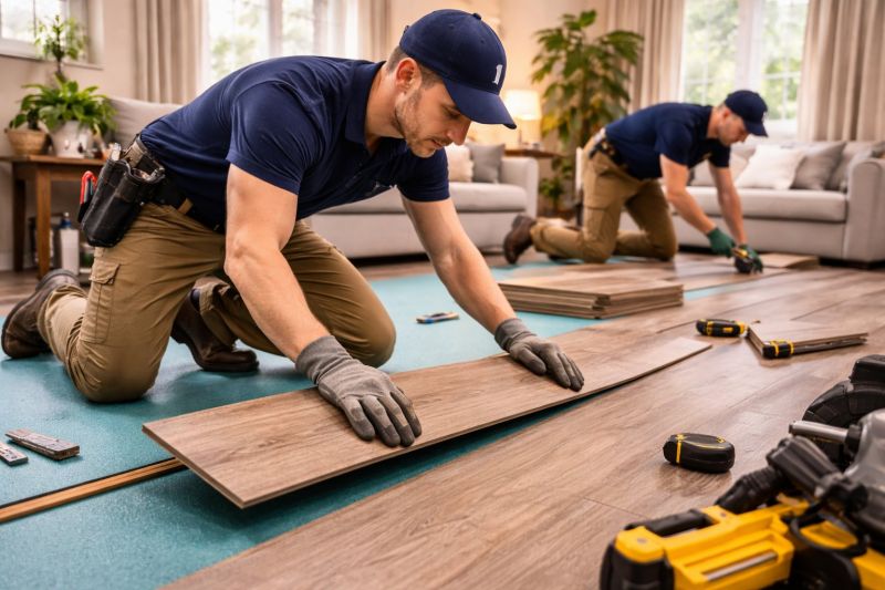 Laminate Floor Installation in Roseville, CA