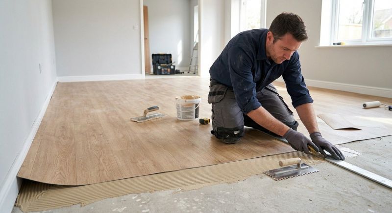 Sheet Flooring Installation in Plano, TX